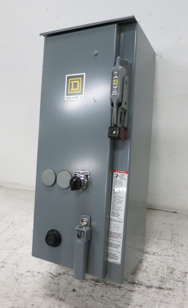 NEW Square D 50A Breaker Size 1 Starter Combination Box Combo HLL26050 8536SC01S (DW8187-1)