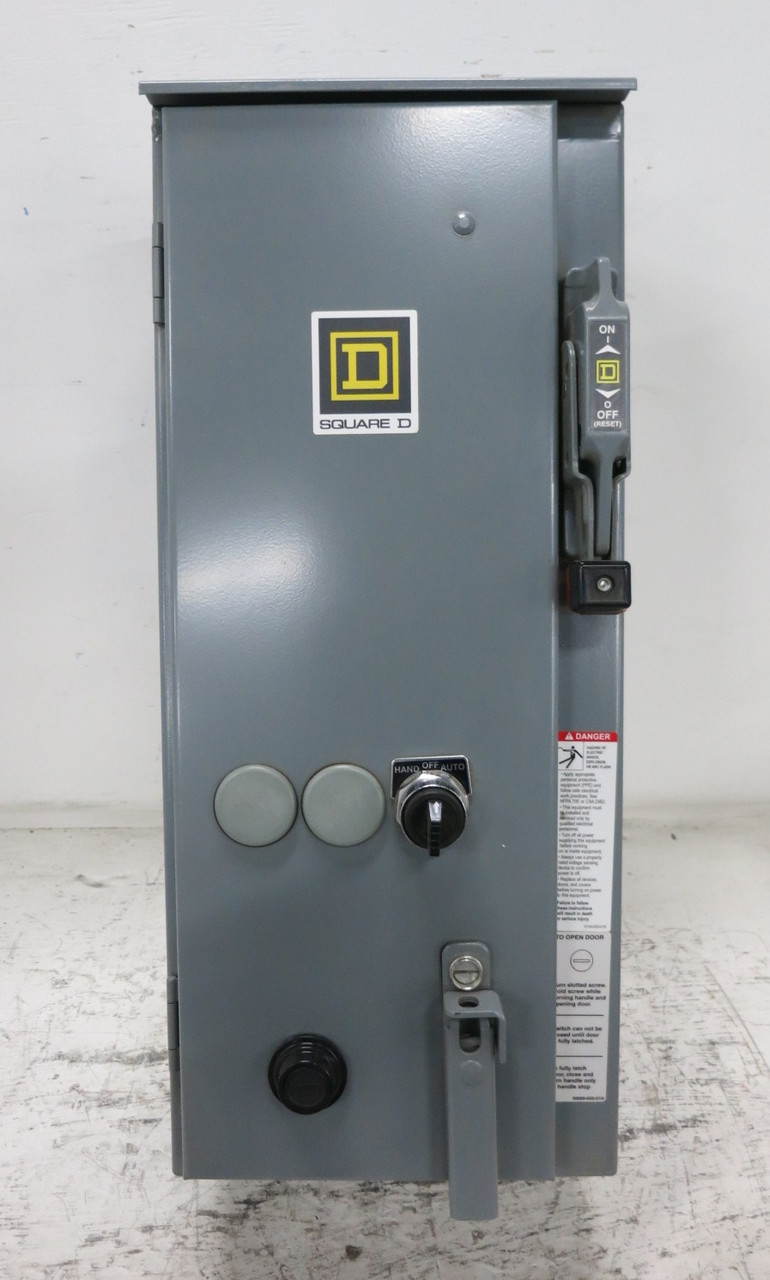 NEW Square D 50A Breaker Size 1 Starter Combination Box Combo HLL26050 8536SC01S (DW8187-1)