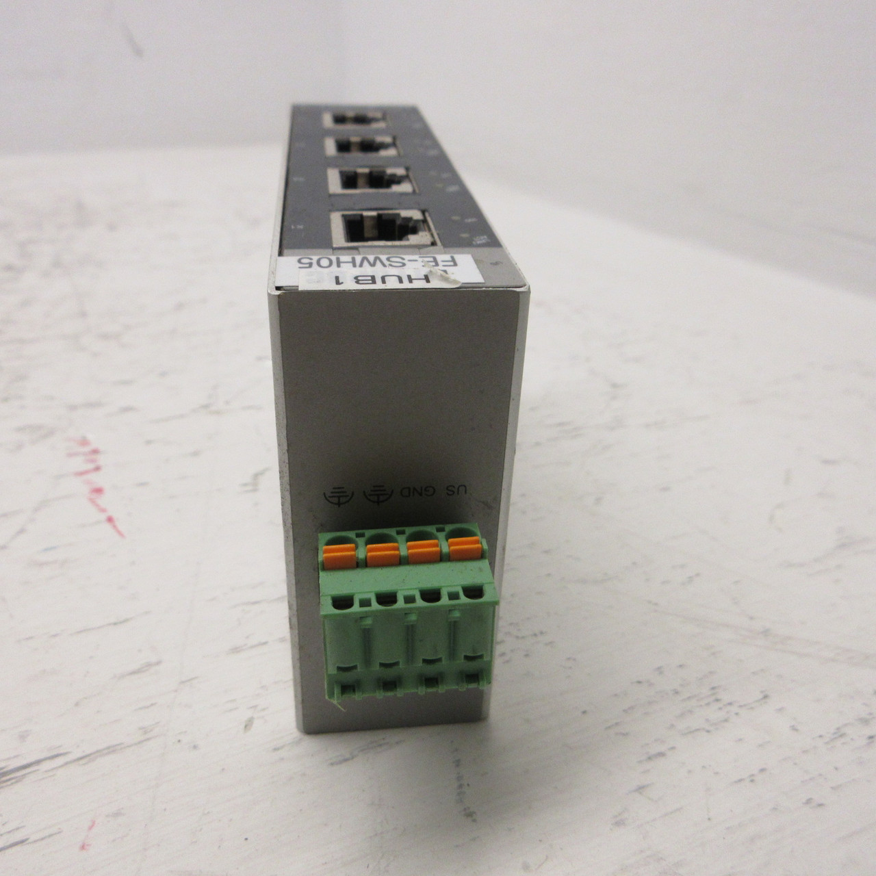 Toyopuc FE-SWH05 5 Port Switching Hub Network TCU-6414 24VDC 157mA JTEKT Corp (AH1242-1)