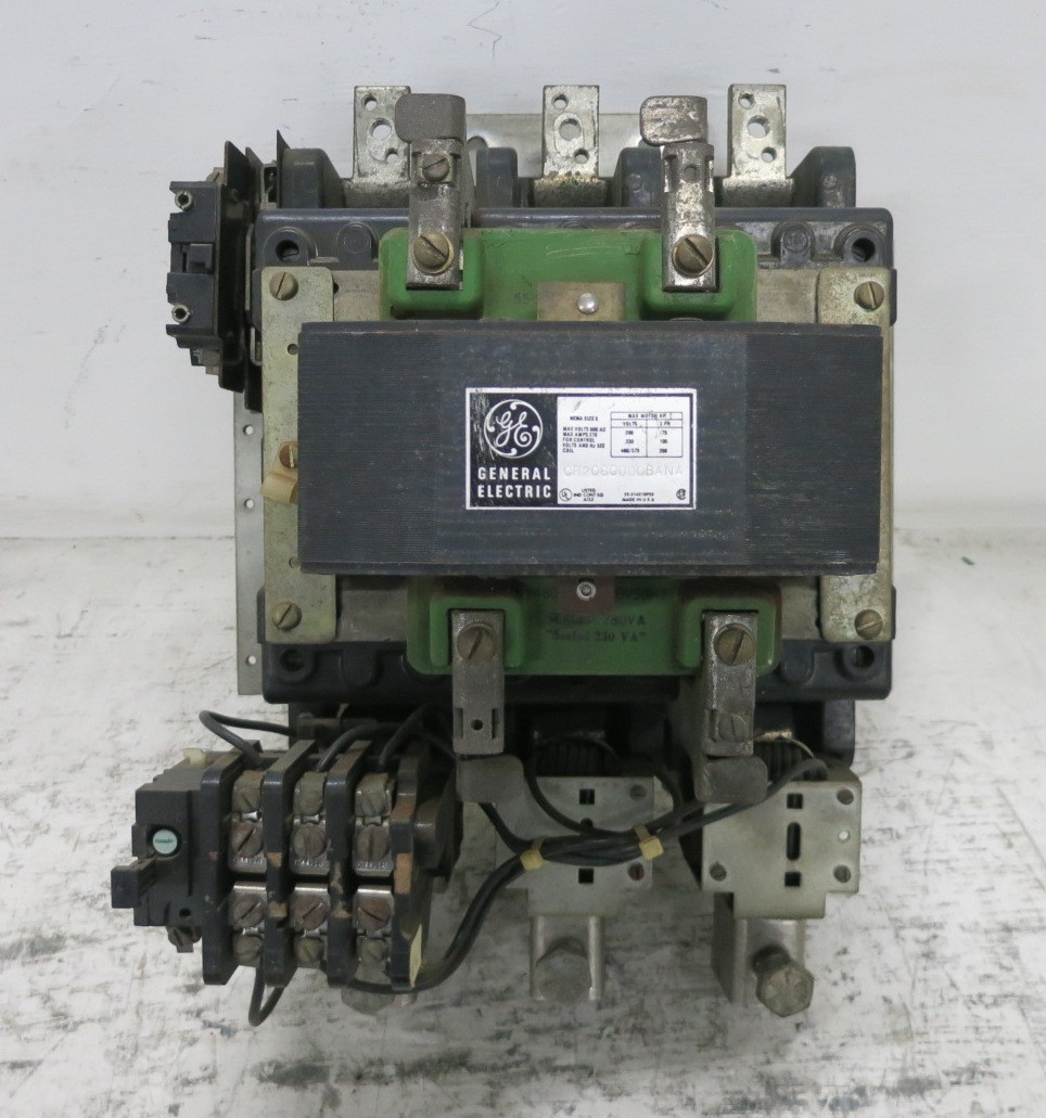 GE CR206G000BANA Size 5 Motor Starter 480V Coil 55-501493G35 200 HP CR206G0 270A (DW8194-1)