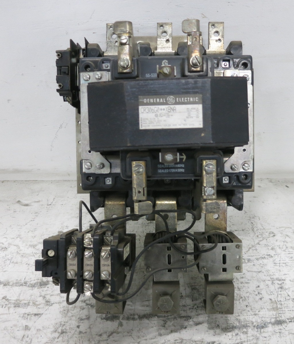 GE CR306G0**XBNA Size 5 Motor Starter 480V Coil 55-530249G004 200 HP 270 CR306G0 (DW8196-1)