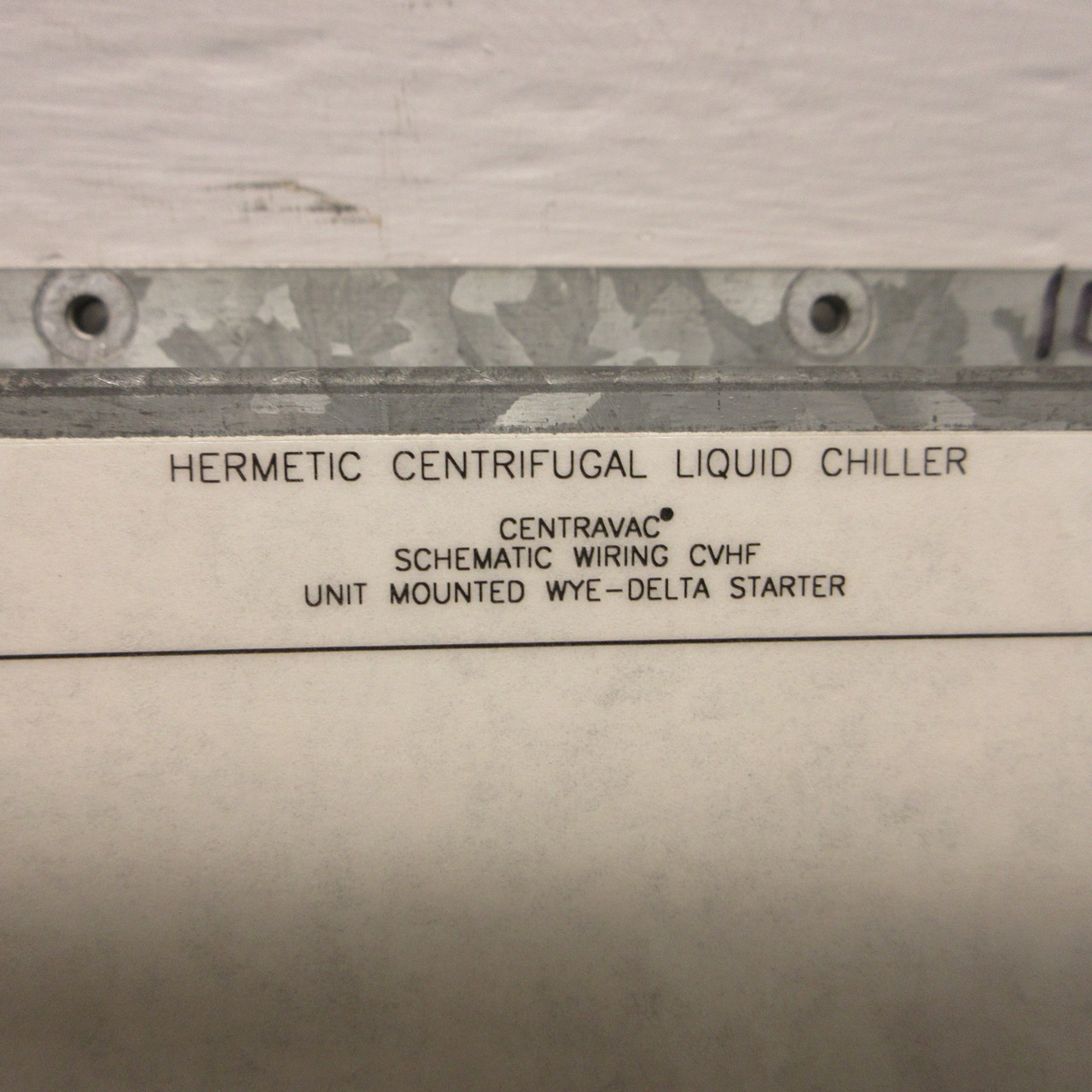 Trane X13650782-03 B Hermetic Centrifugal Liquid Chiller Adaptive Control Panel (AH1253-1)
