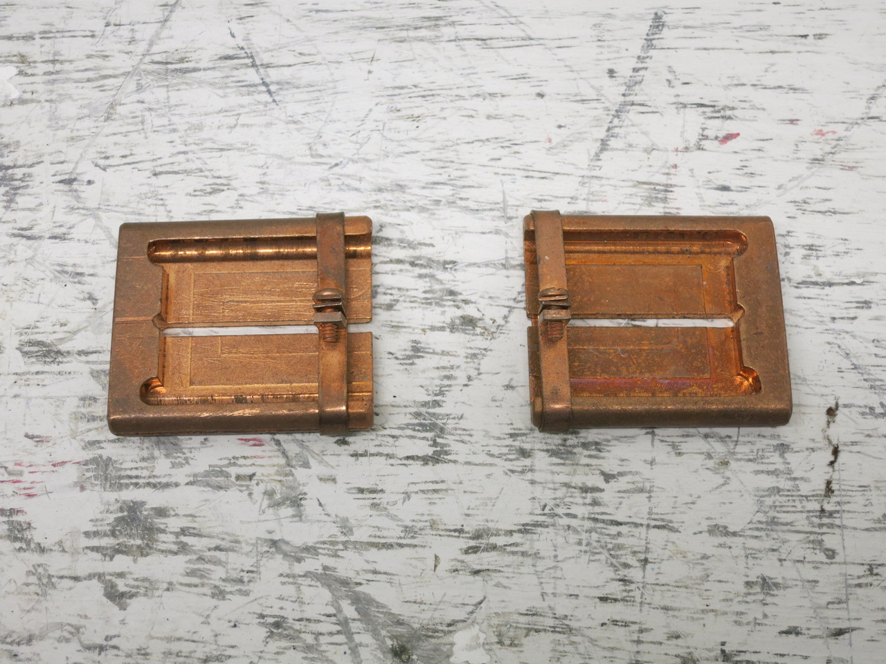 Bussmann J64 Fuse Reducers 600 Amp to 400 Amp 600V Class J (LOT OF 2) (1 PAIR) (DW8201-2)