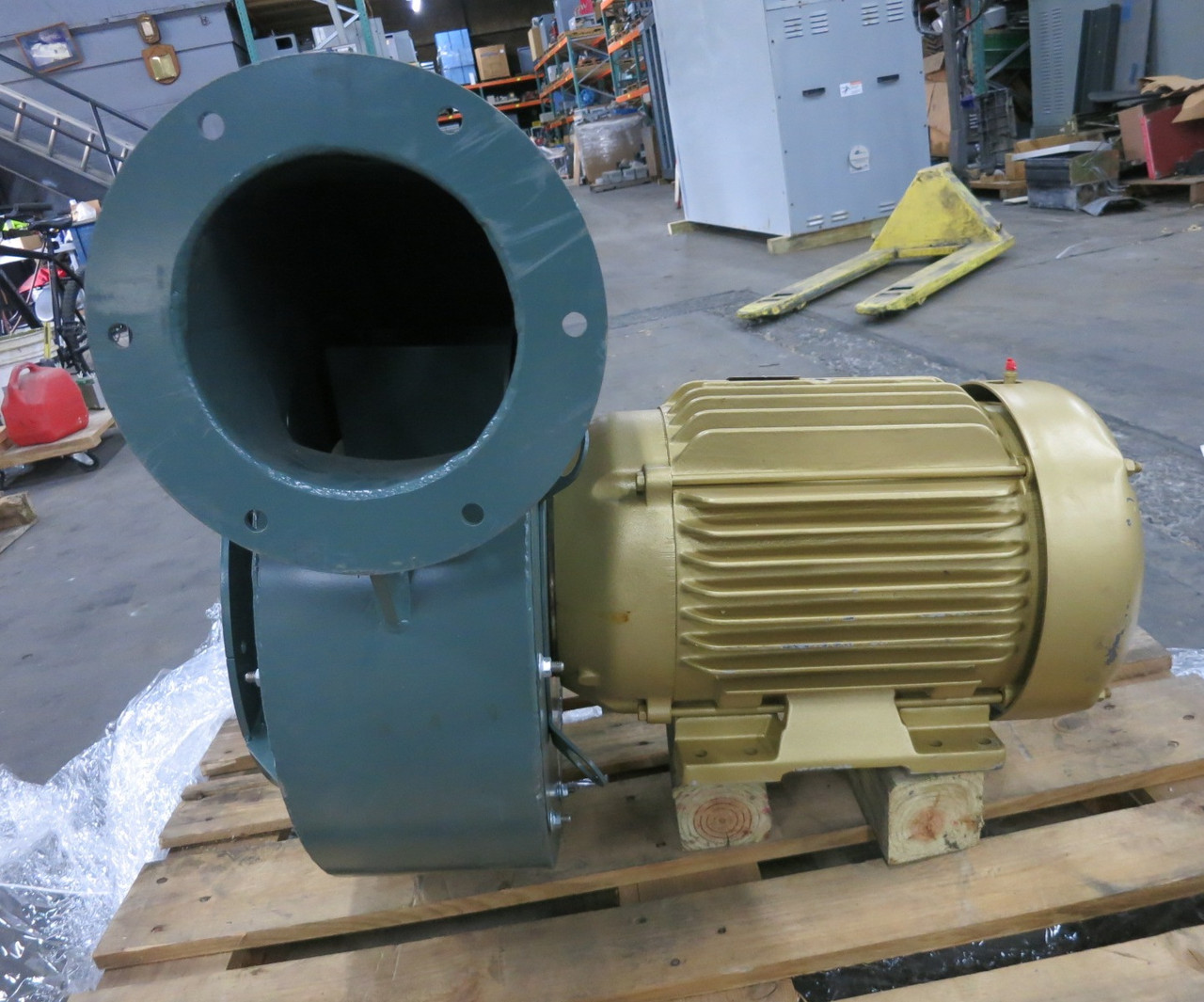 NEW Sigma Thermal ARR-4V Pressure Blower 2298 CFM 15 HP Motor CEM2394T 3520 RPM (DW8200-1)