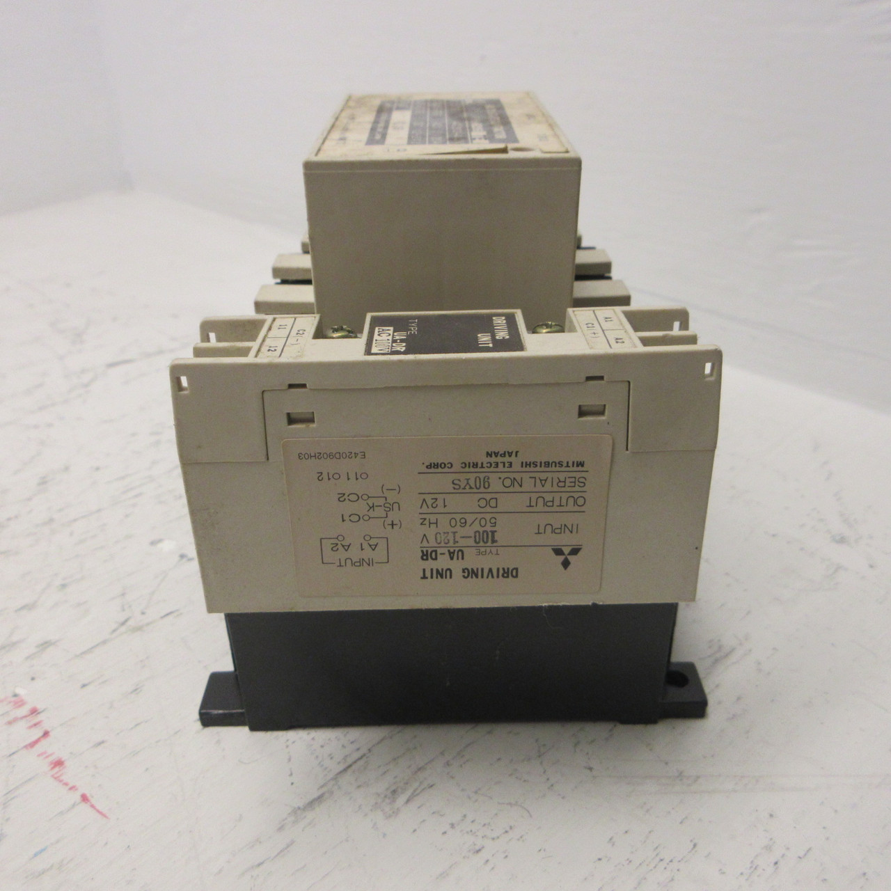 Mitsubishi US-KH20SS TE Solid State Contactor 200-440V 20A w/ UA-DR Driving Unit (AH1250-2)