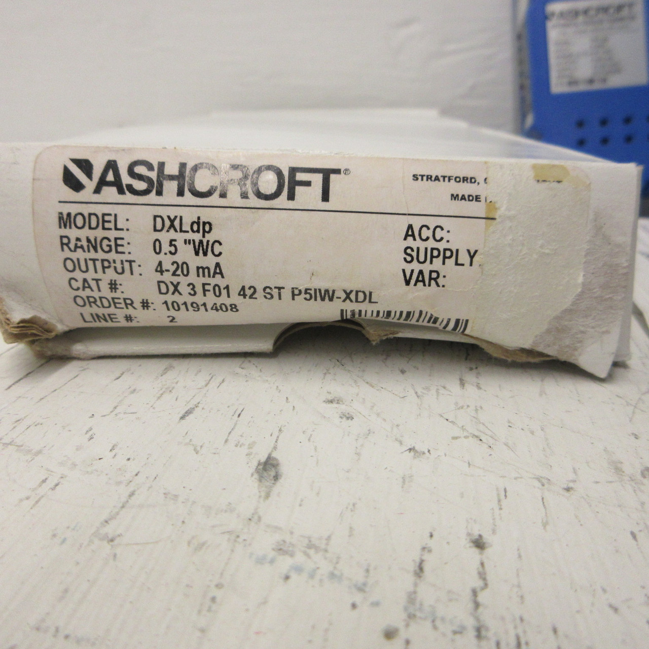 NEW Ashcroft DXLdp Differential Pressure Transmitter DX 3 F01 42 ST P5IW-XDL NIB (AH1258-8)