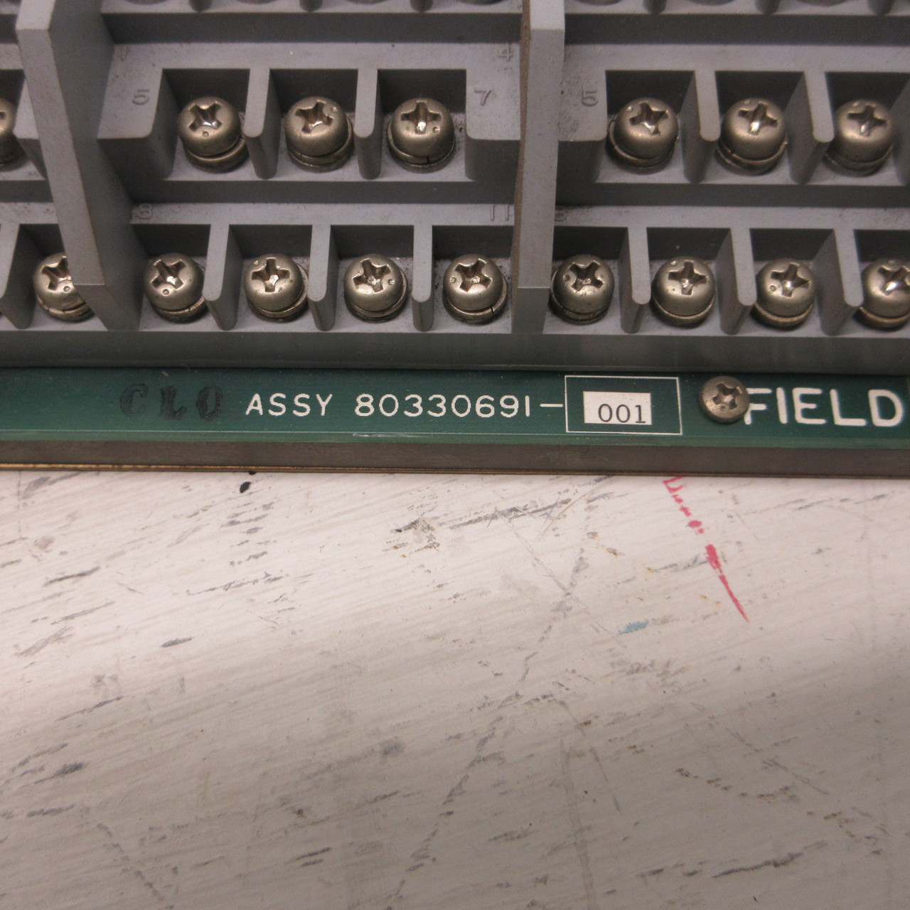 Yamatake Honeywell KMW210-X-X Terminal Block Unit 80330691-001 80330689-001 24V (AH1256-4)