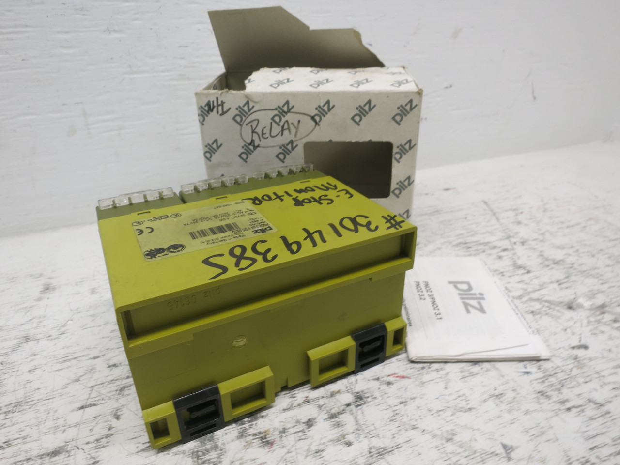 NEW Pilz PNOZ 3 24 V DC 5S10 E-Stop Safety Relay 474894 PN0Z Emergency Stop (DW8204-2)