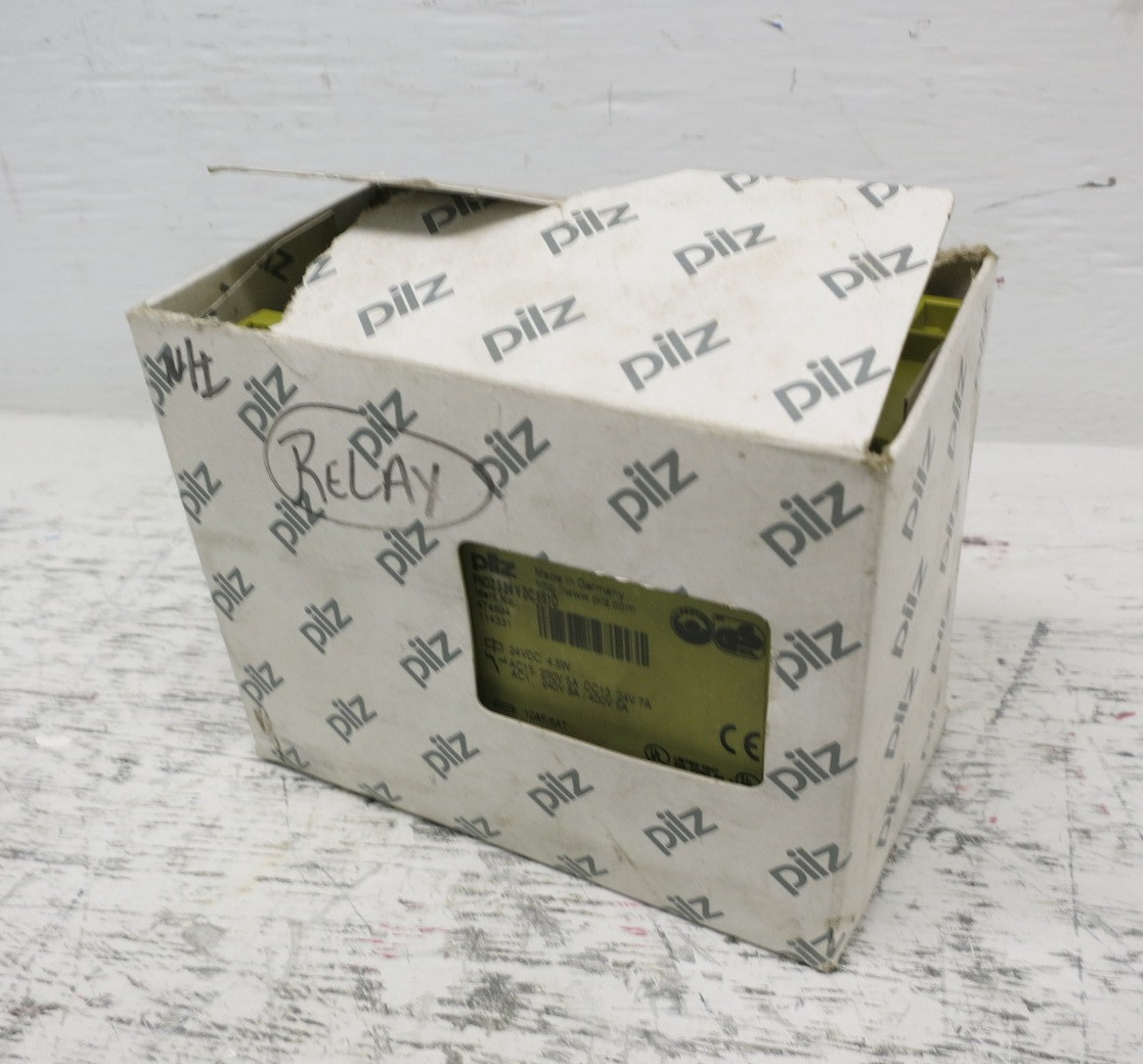 NEW Pilz PNOZ 3 24 V DC 5S10 E-Stop Safety Relay 474894 PN0Z Emergency Stop (DW8204-2)
