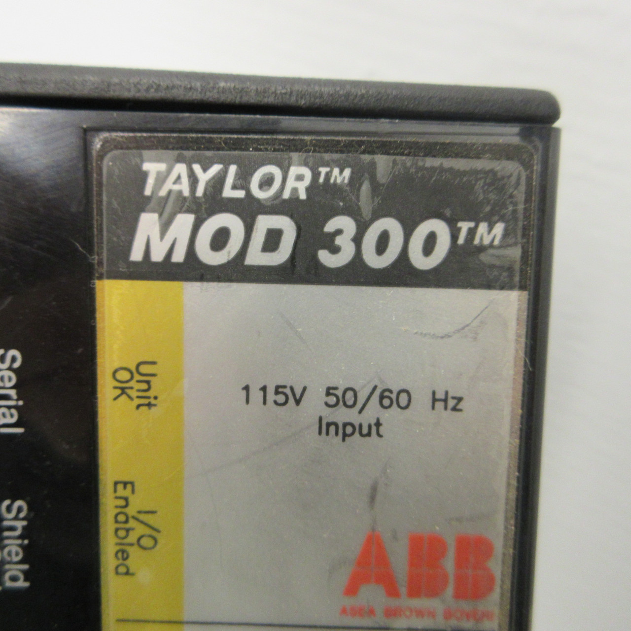 ABB 6247BP10720A-C Taylor MOD 300 Input Module 16 Input 115VAC w/ 6247BP10730A-A (AH1264-6)