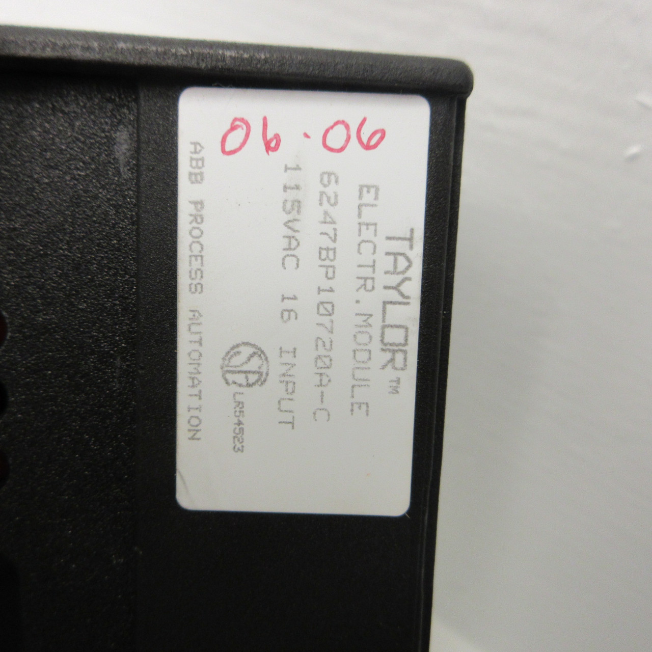 ABB 6247BP10720A-C Taylor MOD 300 Input Module 16 Input 115VAC w/ 6247BP10730A-A (AH1264-7)