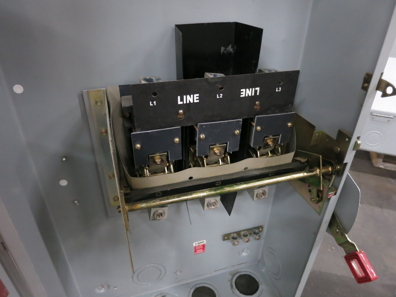 GE THN3365 400A 600V Non-Fusible Heavy Duty Safety Switch Disconnect 400 Amp 11 (DW8222-1)