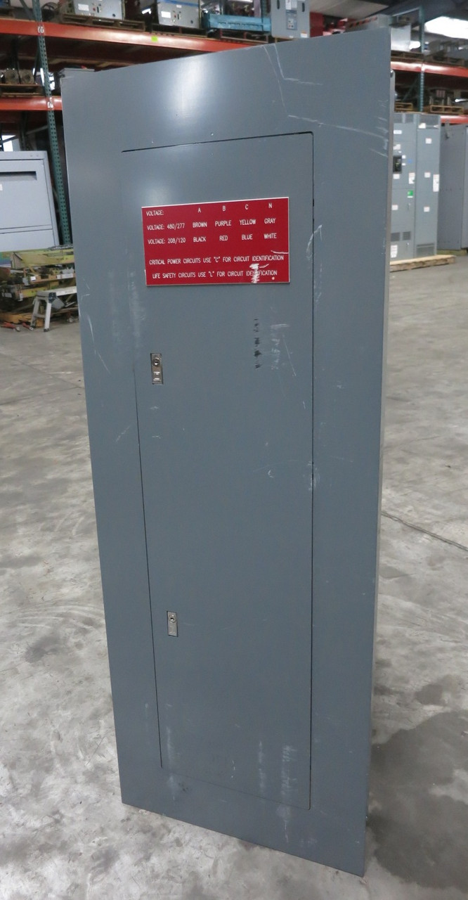 Square D 150A NF Main Breaker Panel Board 3PH 4W 480/277V 150 Amp HJM36150SA (DW8225-1)