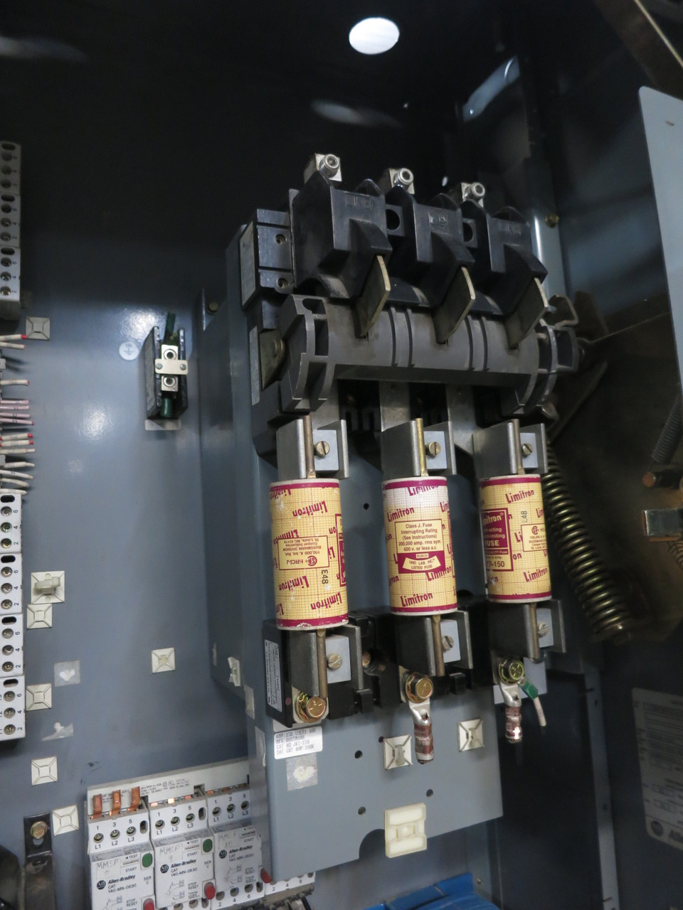 Allen Bradley 1336F-B075-AN-EN-L6 75 HP 480V 1336 Plus II AC VS Drive 200A Fused (DW8224-1)