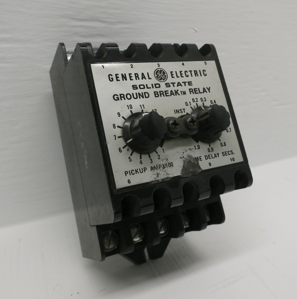 GE TGSR12 Solid State Ground Break Relay TGS General Electric TGSR Class 1 (DW8229-3)