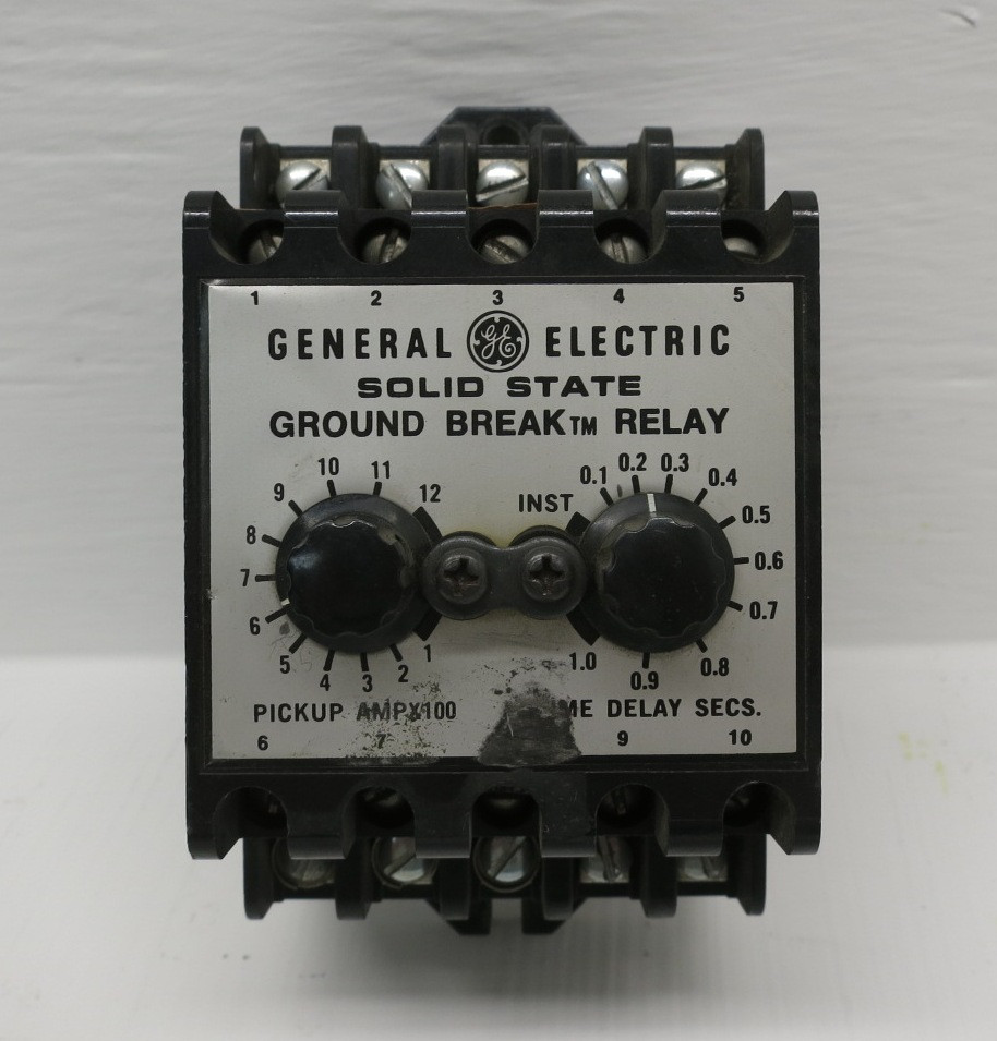 GE TGSR12 Solid State Ground Break Relay TGS General Electric TGSR Class 1 (DW8229-3)