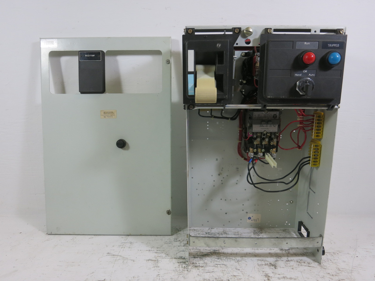 Image of Westinghouse 5 Star 2100 20A Breaker Size 1 Starter 18" MCC Bucket 20 Amp
