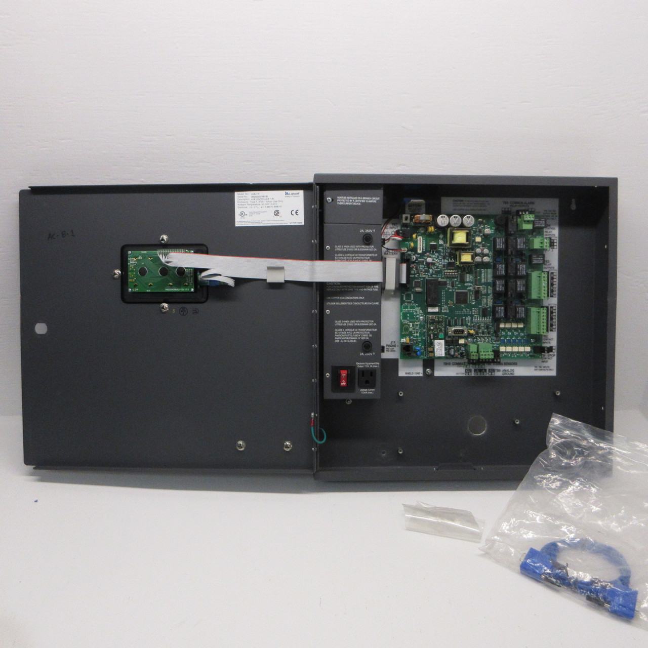 Liebert Emerson AC8L115 AC8 Controller 115V Type 1 Enclosure (Indoor Use) No Key (AH1274-2)