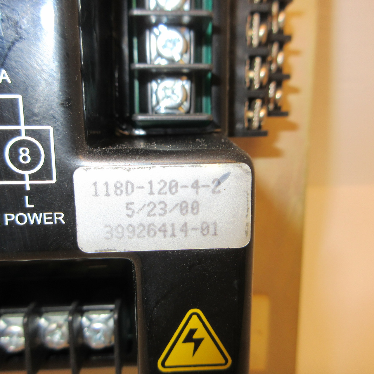 Square D Model 98 Digital Temperature Controller Qualitrol 118D-120-4-2 120/240V (AH1278-2)