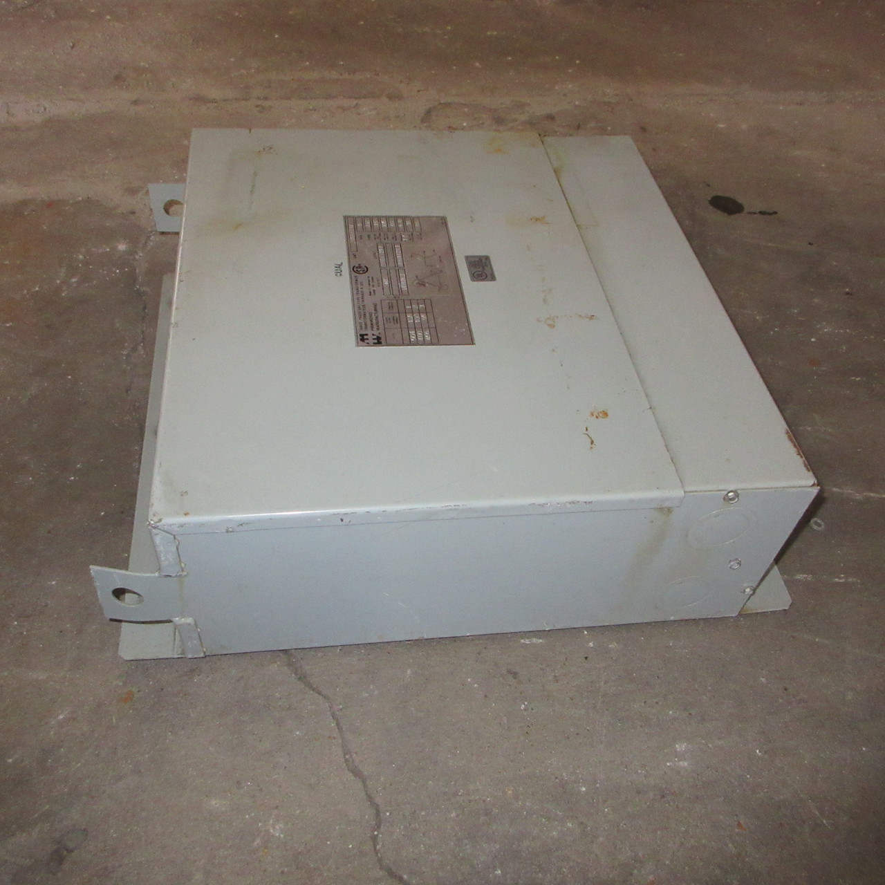Hammond 6 kVA 480 Delta - 380Y/219 Dry Type 3PH Transformer P006KGAF 6kVA 3R (AH1277-1)