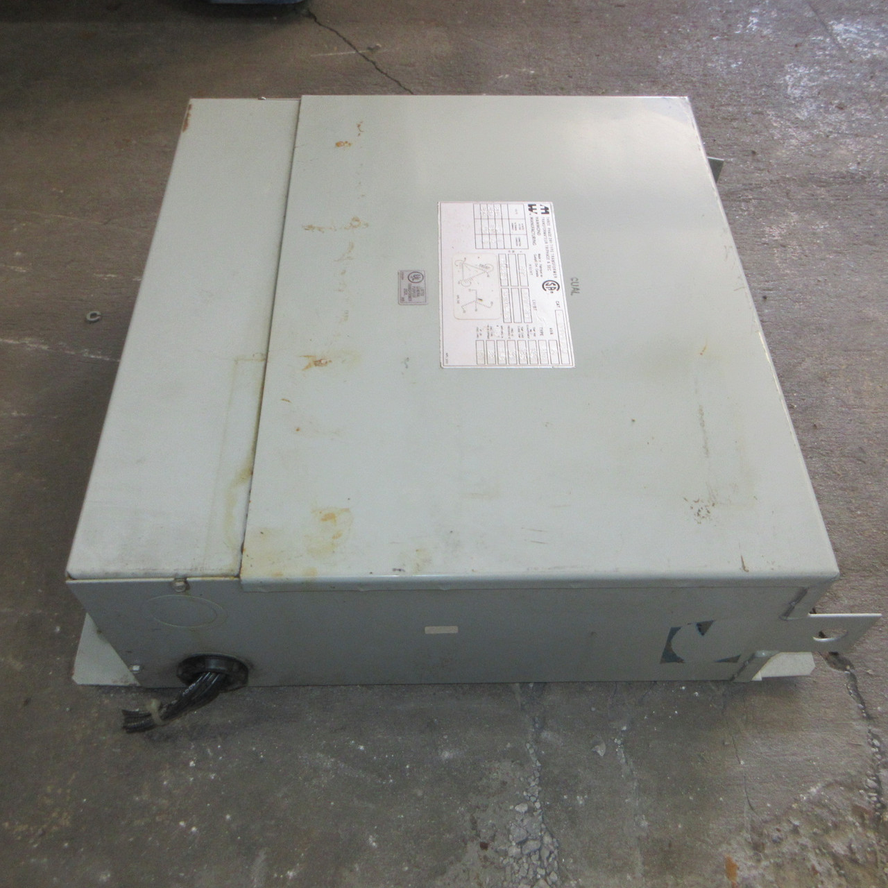 Hammond 6 kVA 480 Delta - 380Y/219 Dry Type 3PH Transformer P006KGAF 6kVA 3R (AH1277-1)