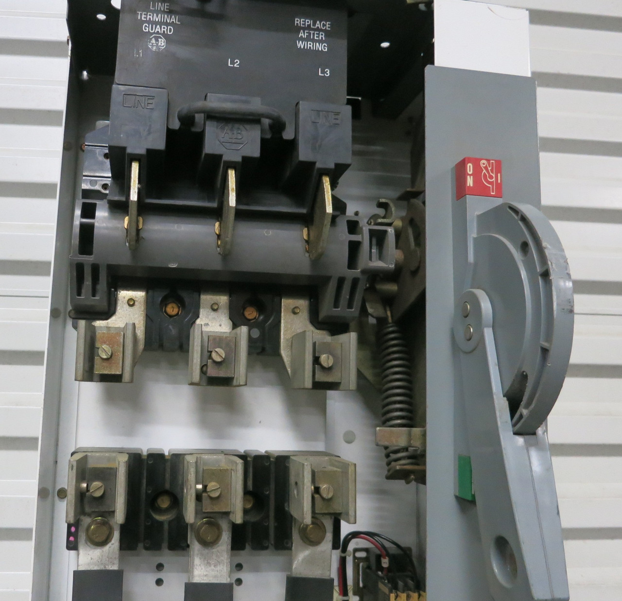 Allen Bradley 2100 Centerline Size 5 Starter 400 Amp Fusible MCC Bucket 400A 52" (BJ1100-4)