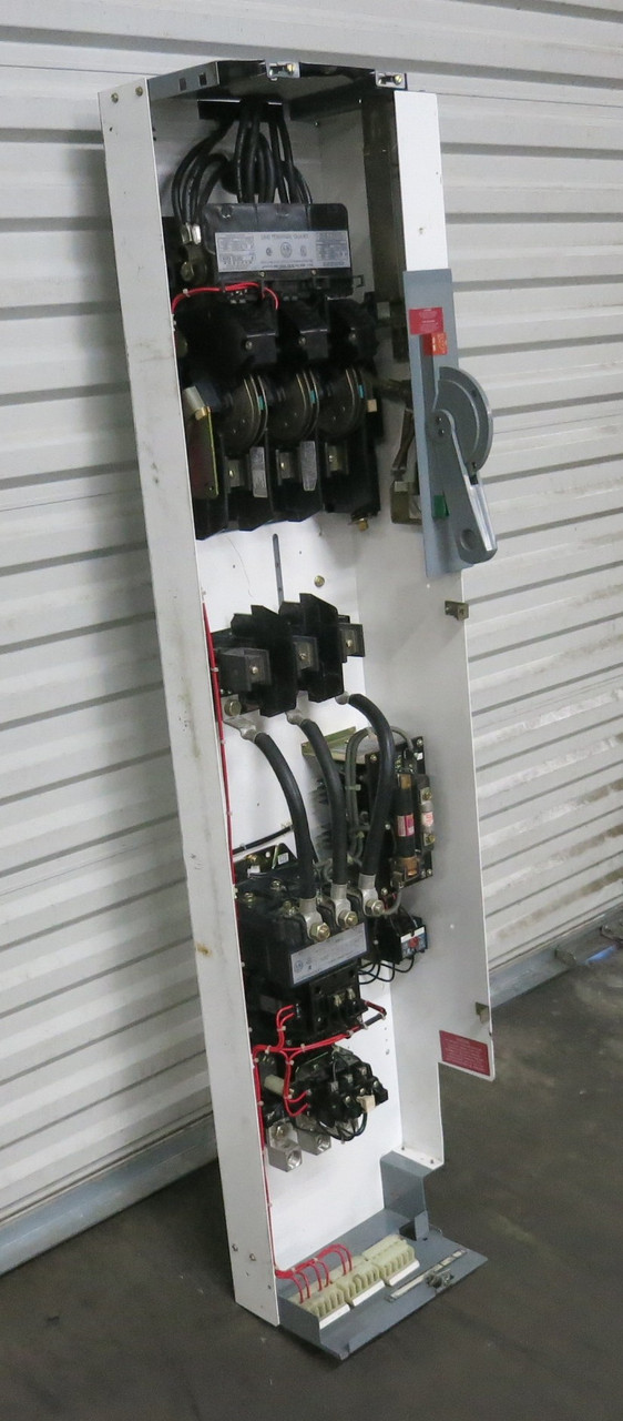 Allen Bradley 2100 Centerline Size 5 Starter 400 Amp Fusible 64" MCC Bucket 400A (BJ1102-2)