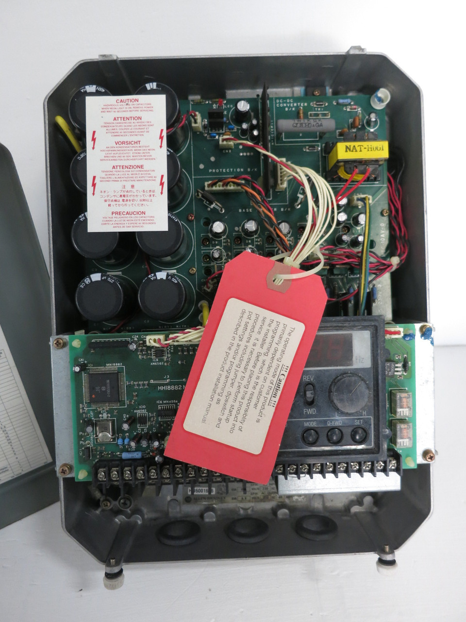 Allen Bradley 1333-CAA 5 HP AC VS Drive 230V VFD Variable Frequency 240V 1333CAA (DW8236-1)