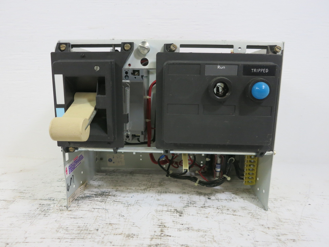 Westinghouse 5 Star 2100 15A Breaker Size 1 Starter 12" MCC Bucket 15 Amp (BJ1125-4)