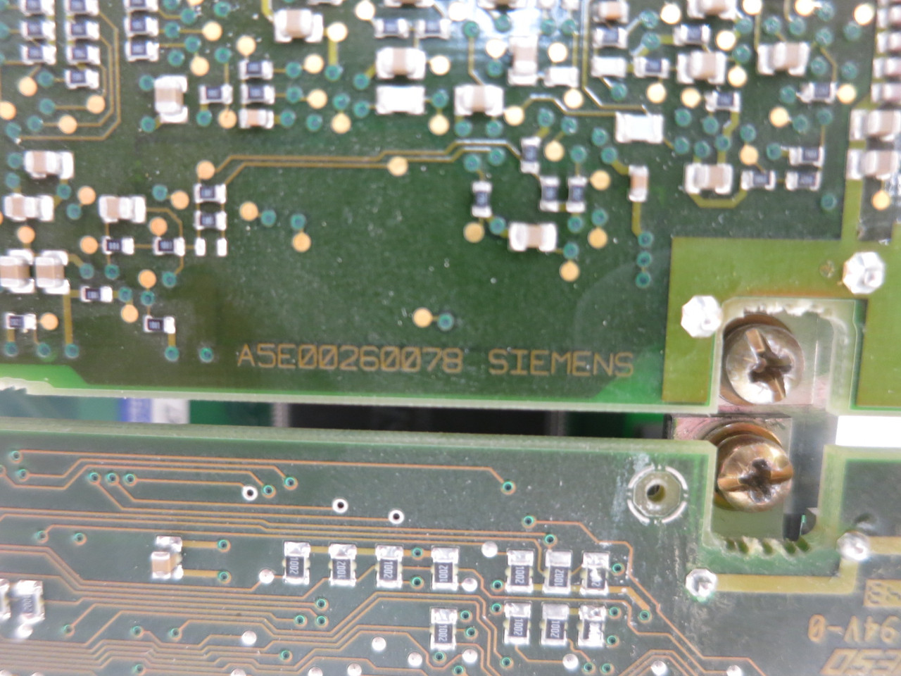 Siemens A5E00158598 CUCP-02 Masterdrives MC Control Comm Board A5E00260078 (DW8238-1)