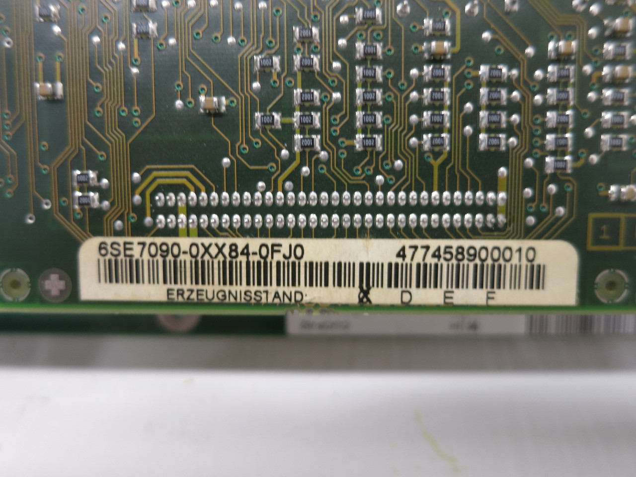 Siemens A5E00158598 CUCP-02 Masterdrives MC Control Comm Board A5E00260078 (DW8238-1)