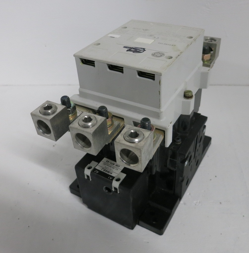 GE CK95BE300 AC Motor Contactor C-2000 IEC 250 HP @ 460V KM5EJ 110-127V Coil (DW8241-1)