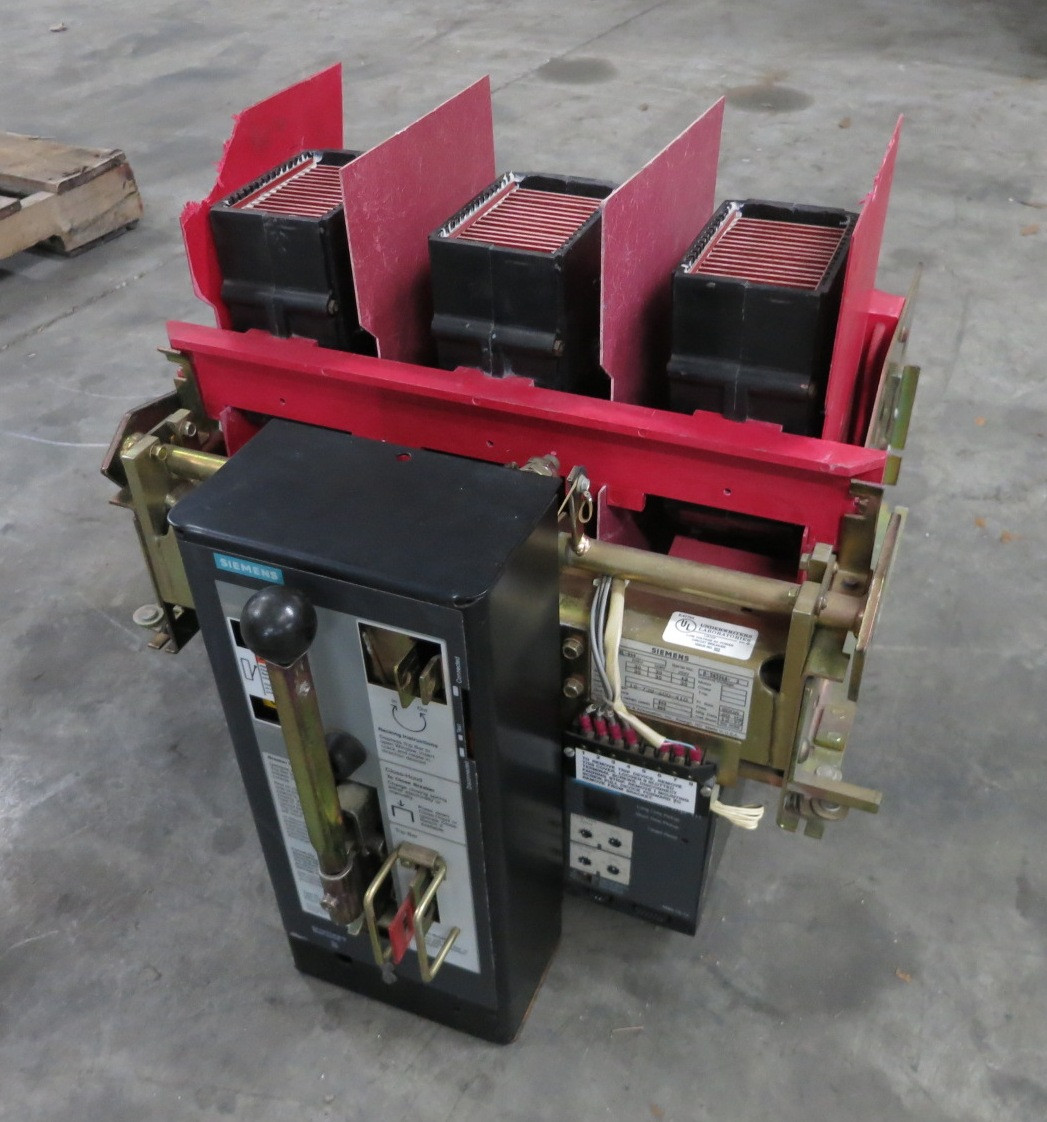 Siemens RL-800 800A Air Circuit Breaker Static Trip III RMS-TS-TZ MO RL800 LS (DW8244-1)