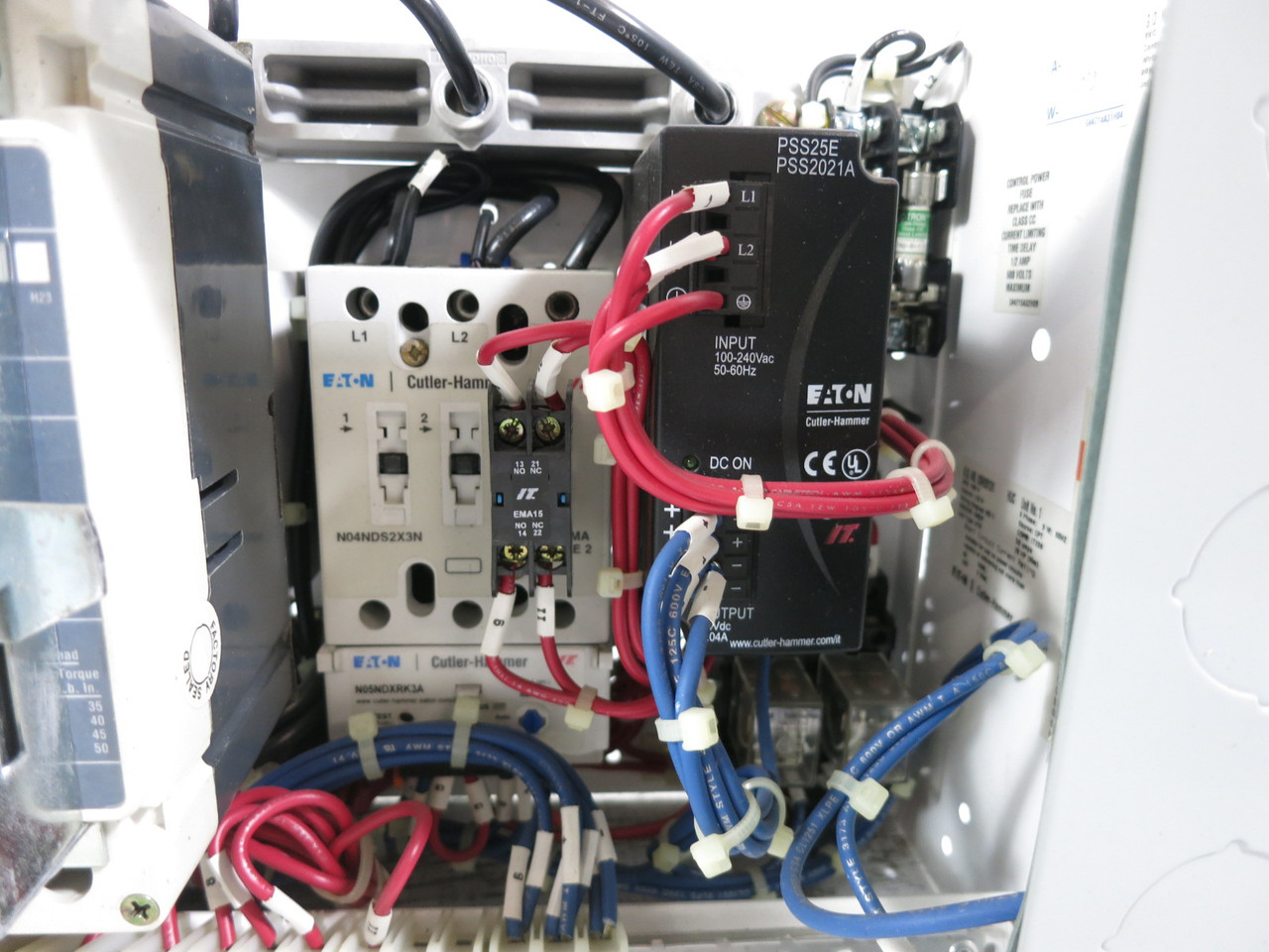 NEW Eaton Type W 50A Breaker Size 2 Starter 12" MCC Bucket HMCP N04NDS2X3N (DW8239-1)