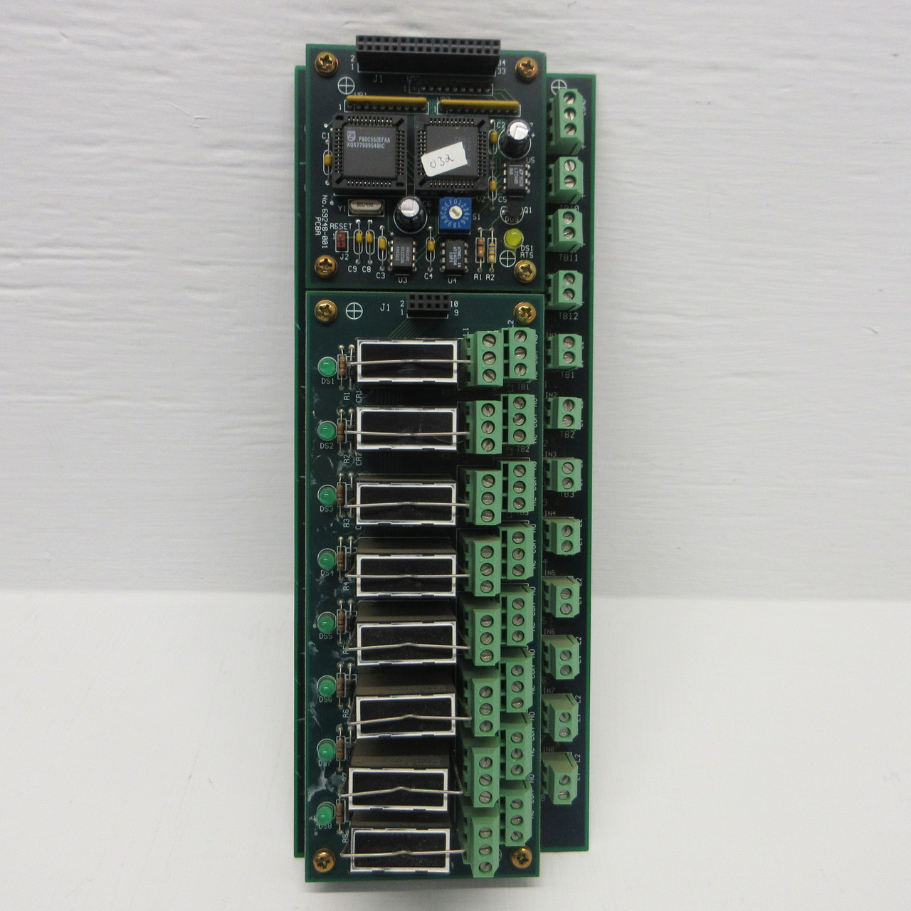 GaiTronics 69252-001 Monitored Relay Board PCB Circuit w/ 69248-001 69251-001 (AH1300-1)