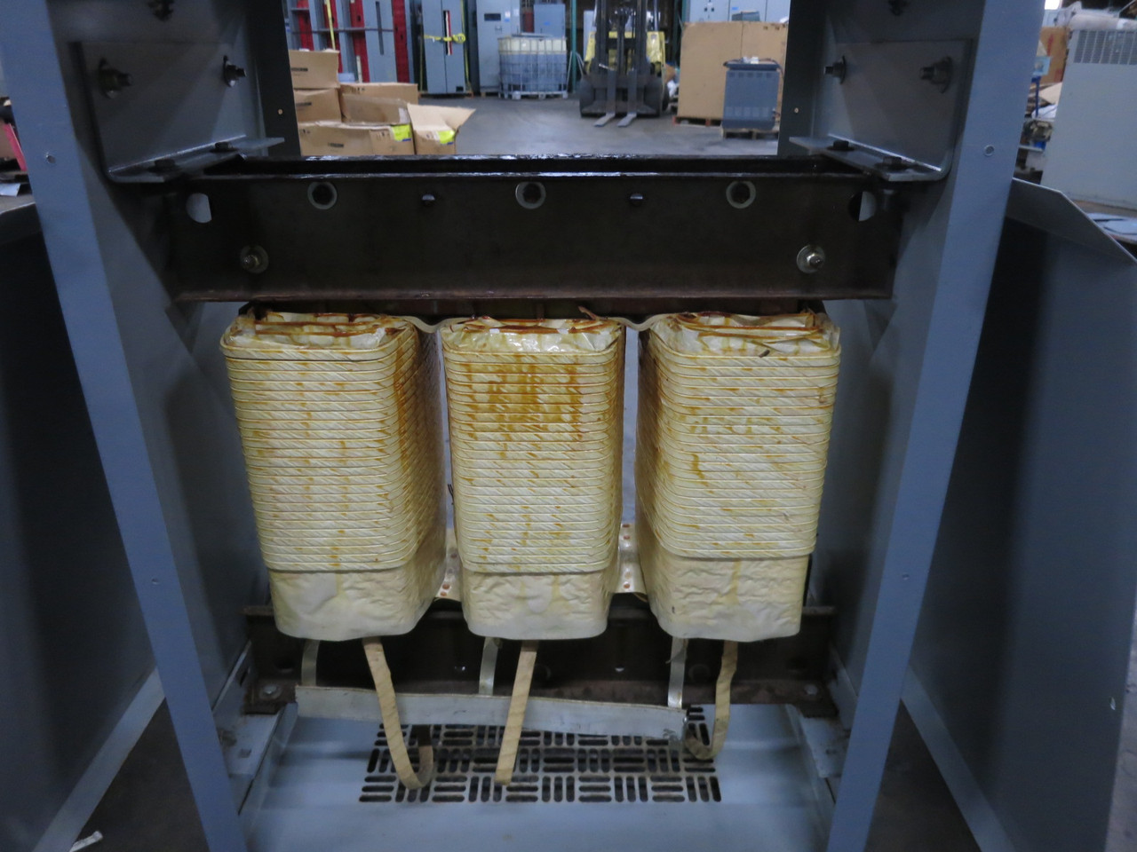 Westinghouse 75 KVA 460 Delta to 460Y/266 V 3PH Dry Type Transformer MD75E92 (DW8247-1)