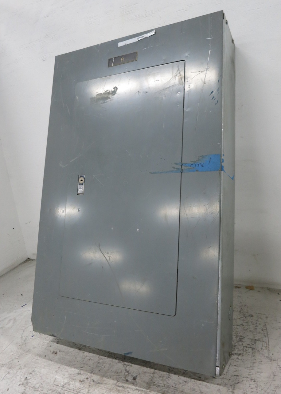 Square D 100A NF MLO Breaker Panel Board 3PH 4W 480Y/277V 100 Amp 480 30 Circuit (DW8253-1)