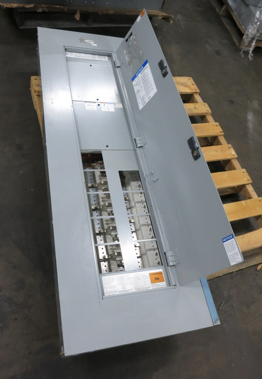 NEW Eaton PRL3a 400A 480V MLO Breaker Panel Board 3PH Pow-R-Line C 400 Amp (DW8252-1)