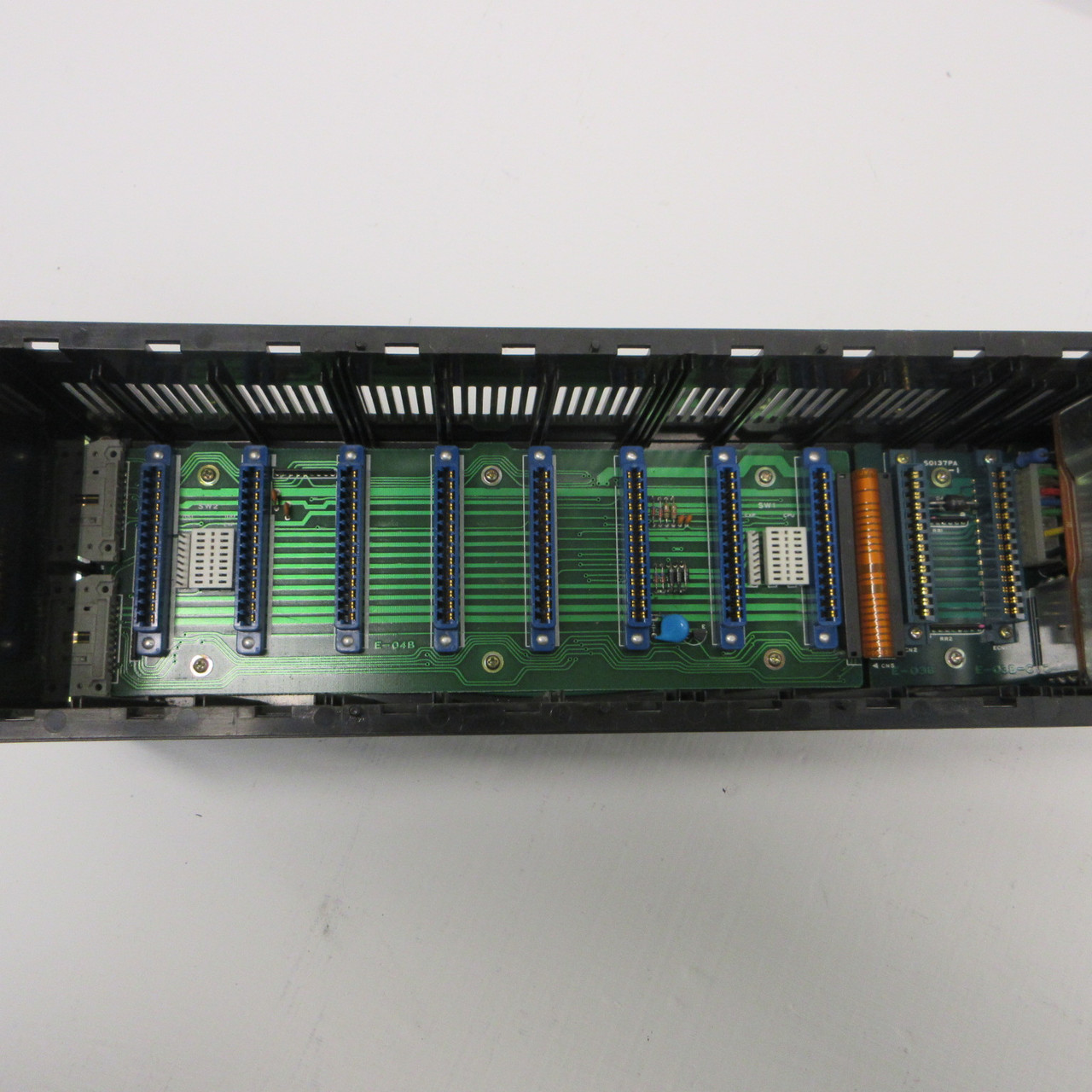 GE Fanuc IC610CHS130A PLC Rack Series One 10 Slot w/ Hi Cap Power Supply (AH1308-1)