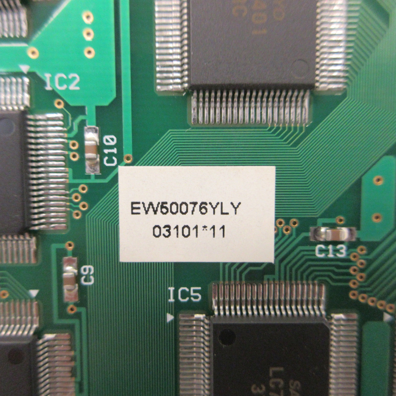 Trane EW50076YLY Touch Screen Display Assembly DynaView 20-20075-3 Rev A 1338 (AH1312-1)