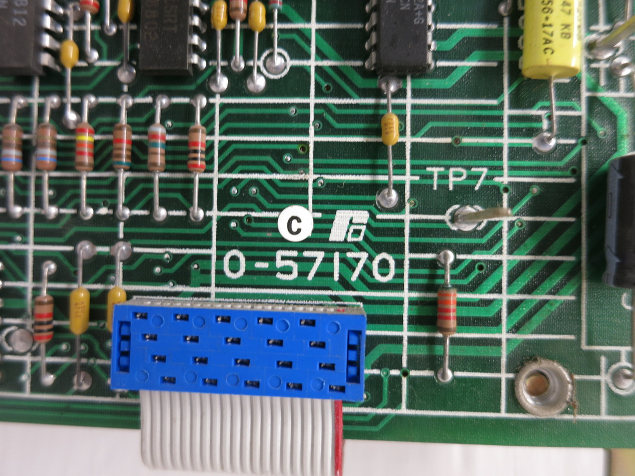 Reliance Electric Flexpak Plus VS DC Drive Control Board 0-57050 0-57160 0-57170 (DW8257-1)