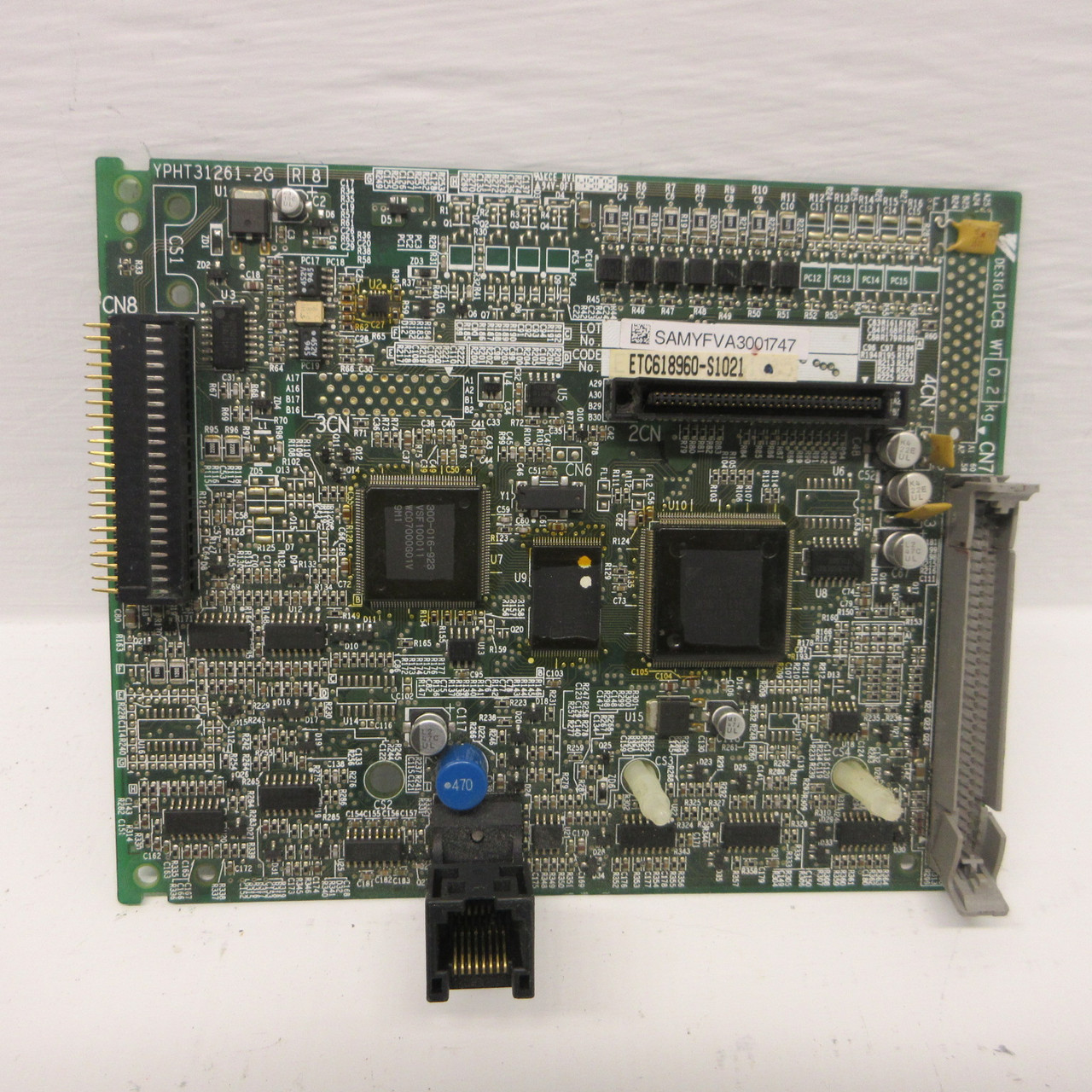 Yaskawa ETC618960-S1021 Control Board PLC Card 230V/460V PC Board YPHT31261-2G (AH1322-1)