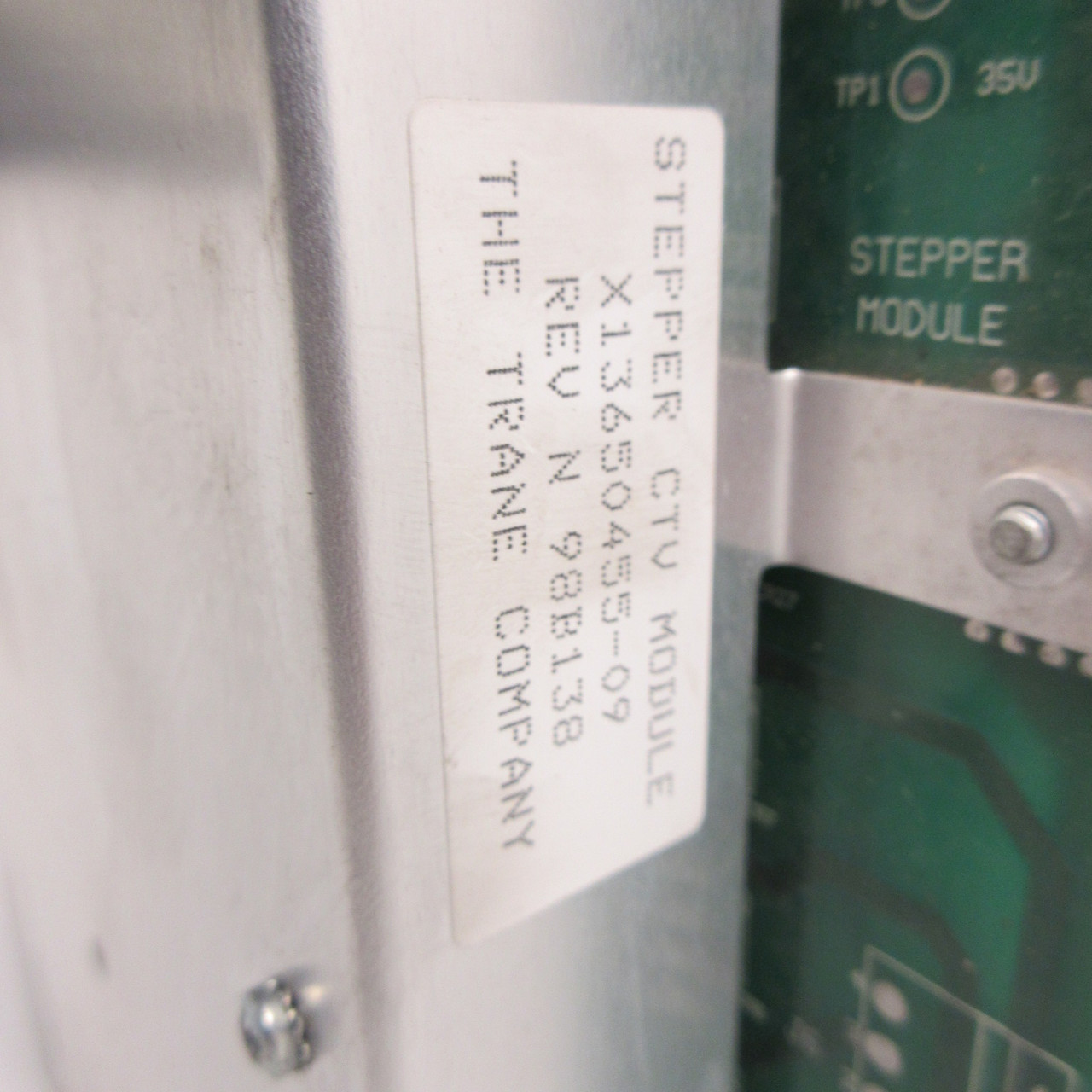 Trane X13650455-09 Rev N 98B138 Chiller Stepper CTV Module LC016506 X1365045509 (AH1318-1)