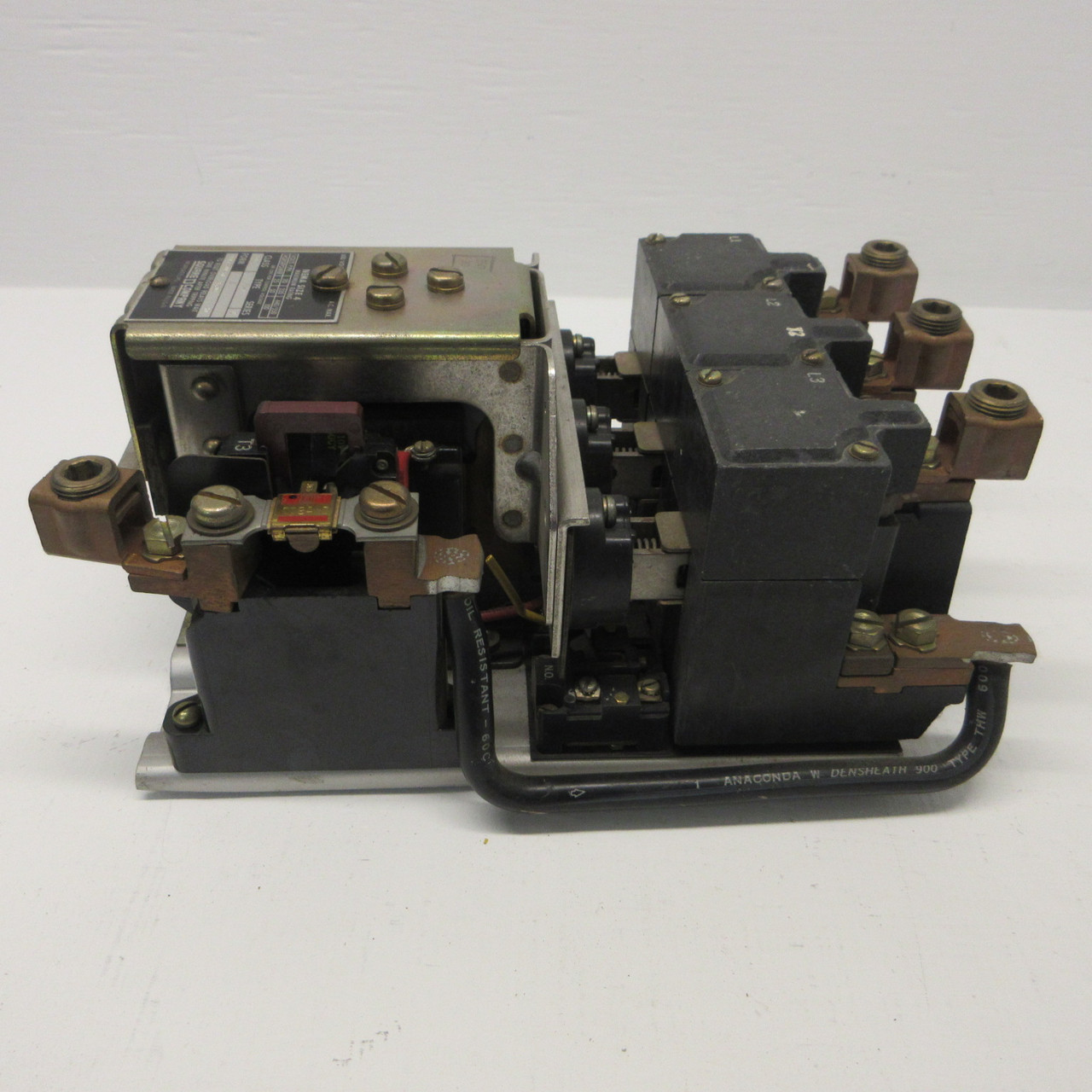 Square D 8536F0-1 S Series C Motor Starter Size 4 120V Coil 600VAC 100HP 8536F01 (AH1327-1)