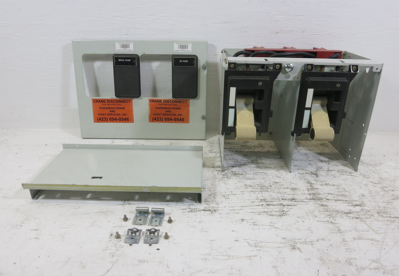 Westinghouse 5 Star 2100 150A Dual Breaker 12" MCC Feeder Bucket Up to 150 Amp 100A (BJ1126-5)