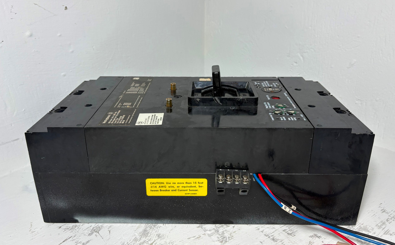 Westinghouse NCG31200F 1200A Circuit Breaker w/ Ground & 1200 Amp Plug NCG Frame (EM5924-1)