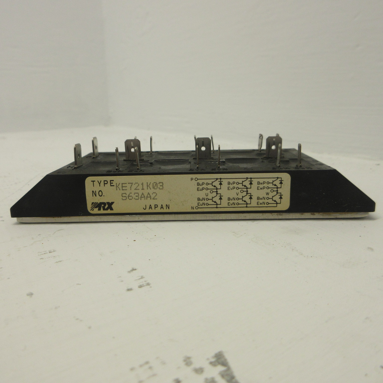 PowerEx PRX KE721K03 S63AA2 Transistor Block 1000V 30A 17 Connection Points (AH1336-1)