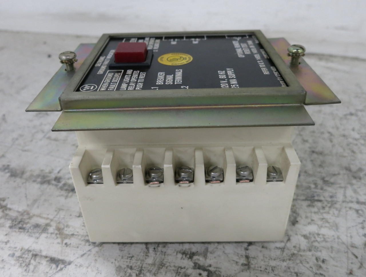 Westinghouse 1259C14G01 Seltronic Ground Fault Indicator 120V (DW8268-2)