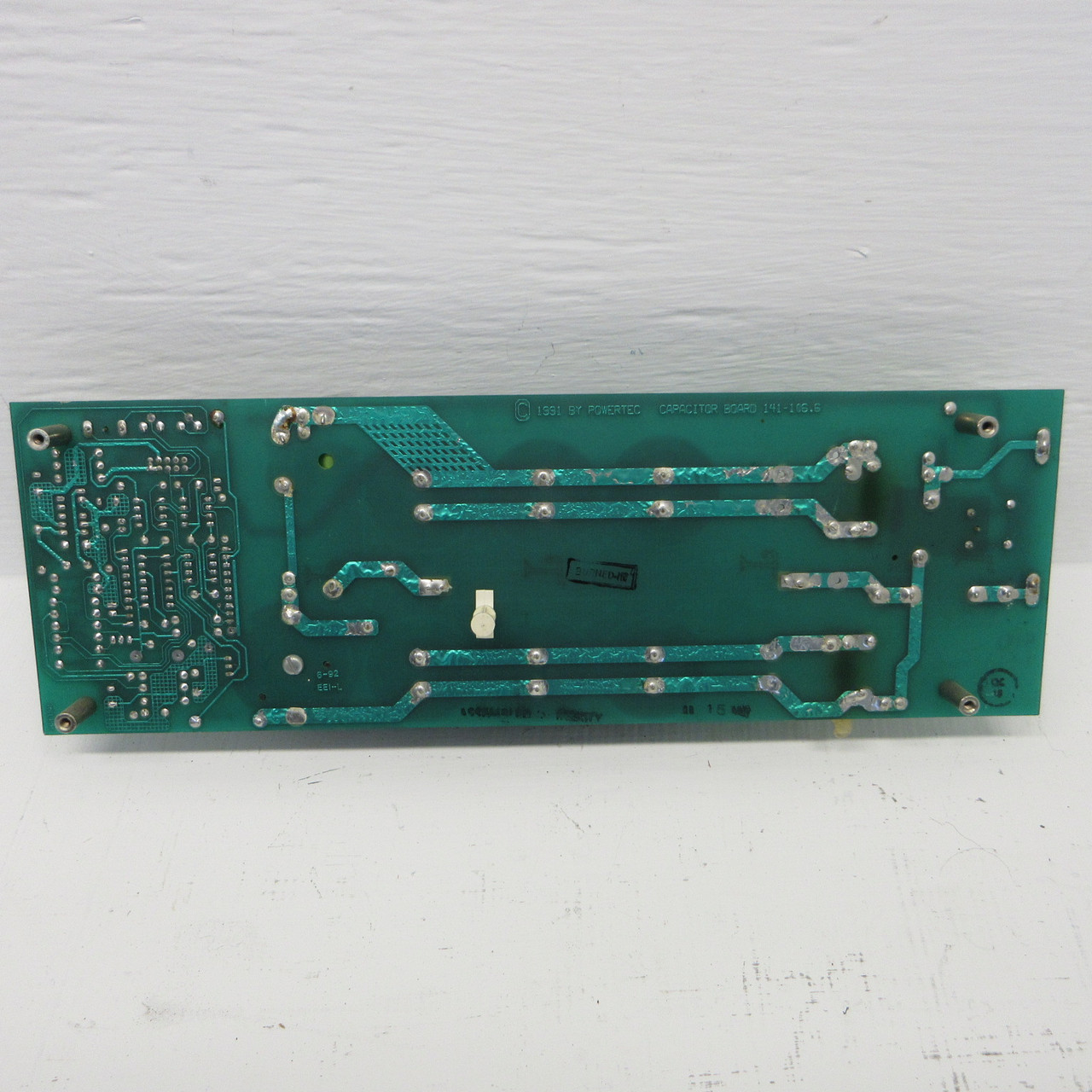 PowerTec 141-106.6 Capacitor Board Circuit PCB Drive PC Board 141-106.6B020 (AH1339-1)