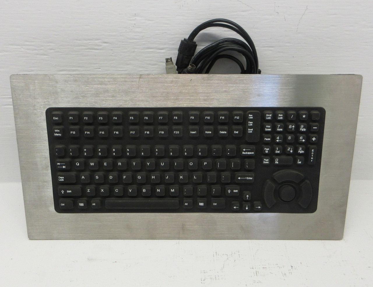 Texas Industrial Peripherals IKEY PM-5K Keyboard KYB Rev: 6 HP Rev: 24 Hulapoint (AH1341-1)